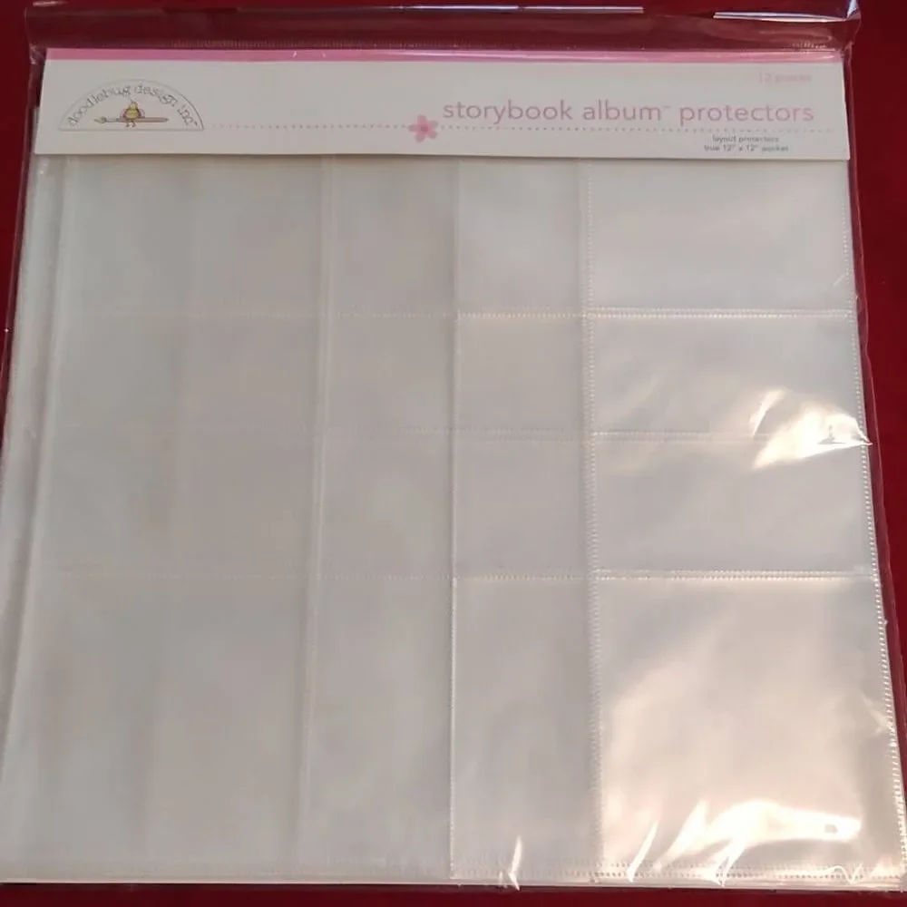 DOODLEBUG DESIGN Storybook album protectors NIP